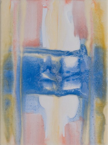 , Kasein-, Leim- und Eitempera auf Leinwand, 24 x 18 cm